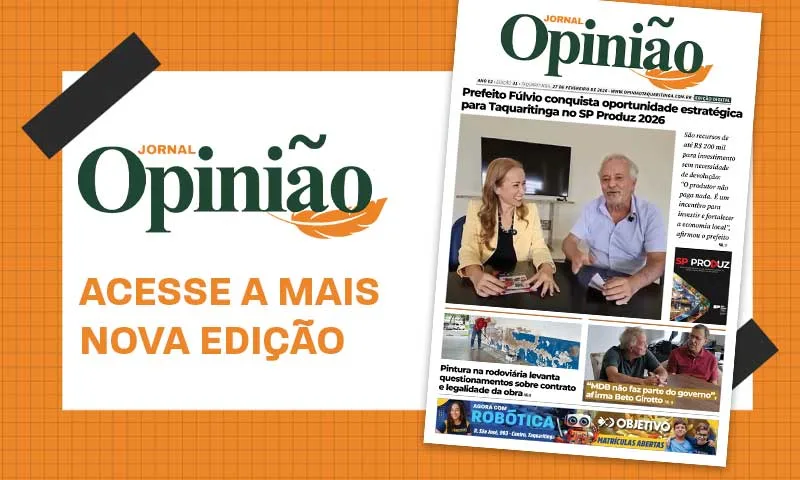 
  Leia o Jornal Opinião – Edição 31