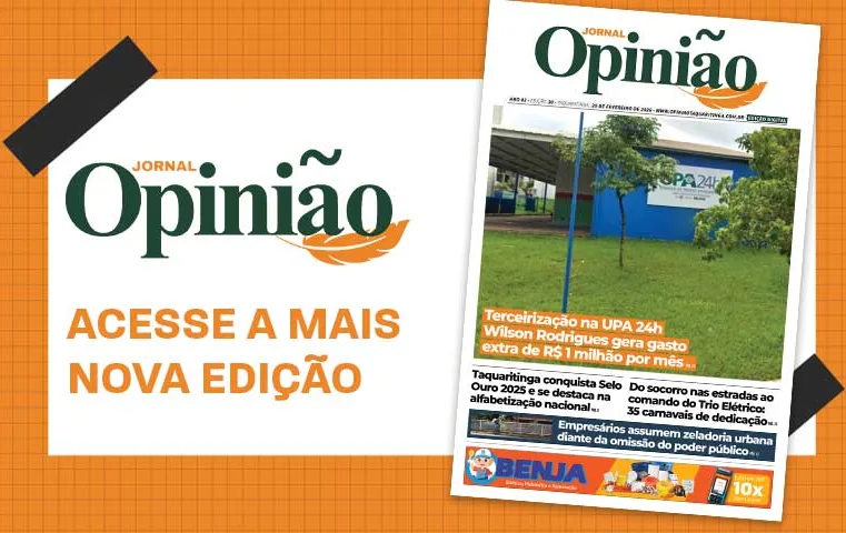 Leia o Jornal Opinião – Edição 30