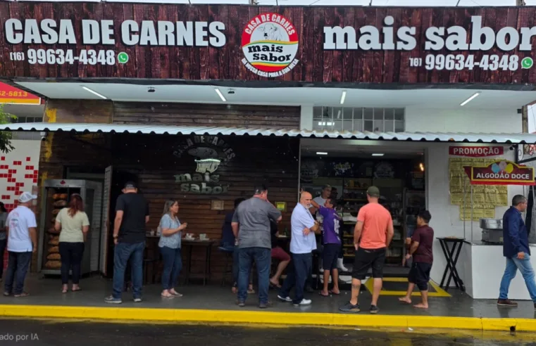 Casa de Carnes Mais Sabor celebra 1 ano de crescimento e festa no Jardim São Sebastião