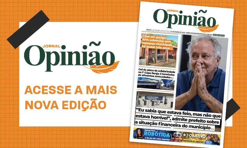 
  Leia o Jornal Opinião – Edição 35