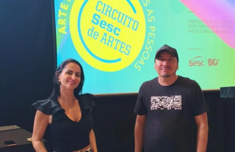 Taquaritinga integra circuito estadual e recebe o Sesc de Artes neste sábado