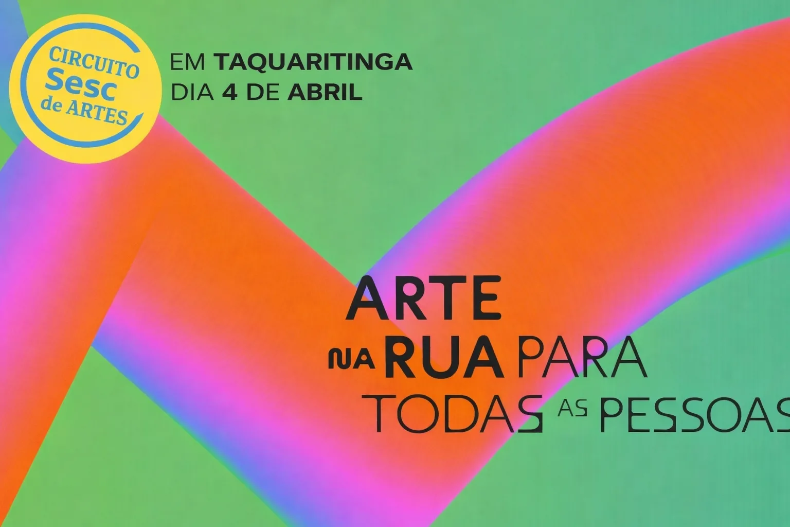 
  Taquaritinga volta a integrar o Circuito Sesc de Artes com programação gratuita em praça pública