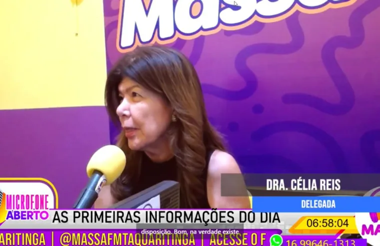 Delegada Célia Reis destaca importância da autonomia feminina no combate à violência: “Capacitação é a maior arma da mulher”