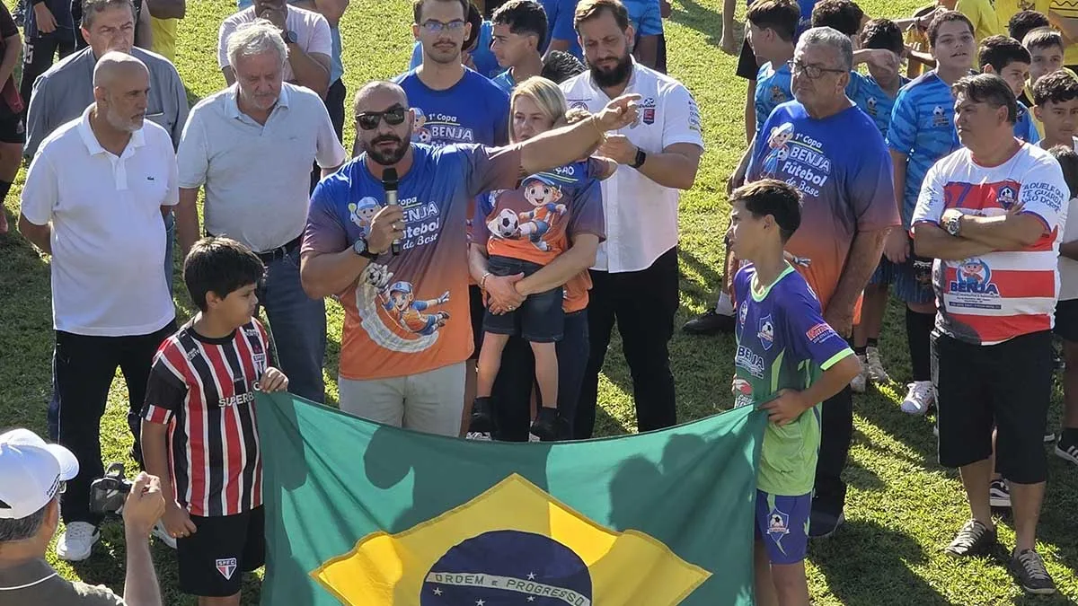 
  Taquaritinga dá início à Copa Benja de Futebol de Base em evento histórico