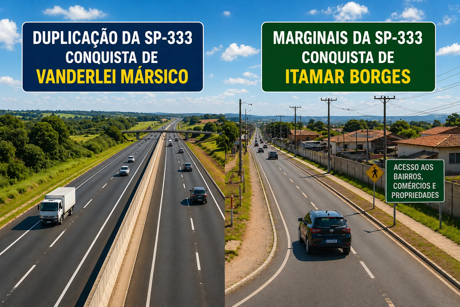 
  Duplicação e marginais: conquistas distintas que transformam e garantem mais segurança na SP-333