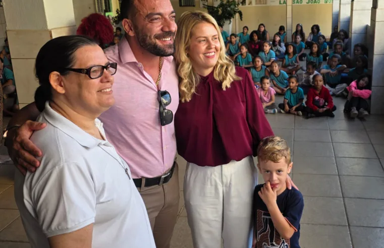 Benja promove manhã de Páscoa especial para crianças do Lar São João Bosco