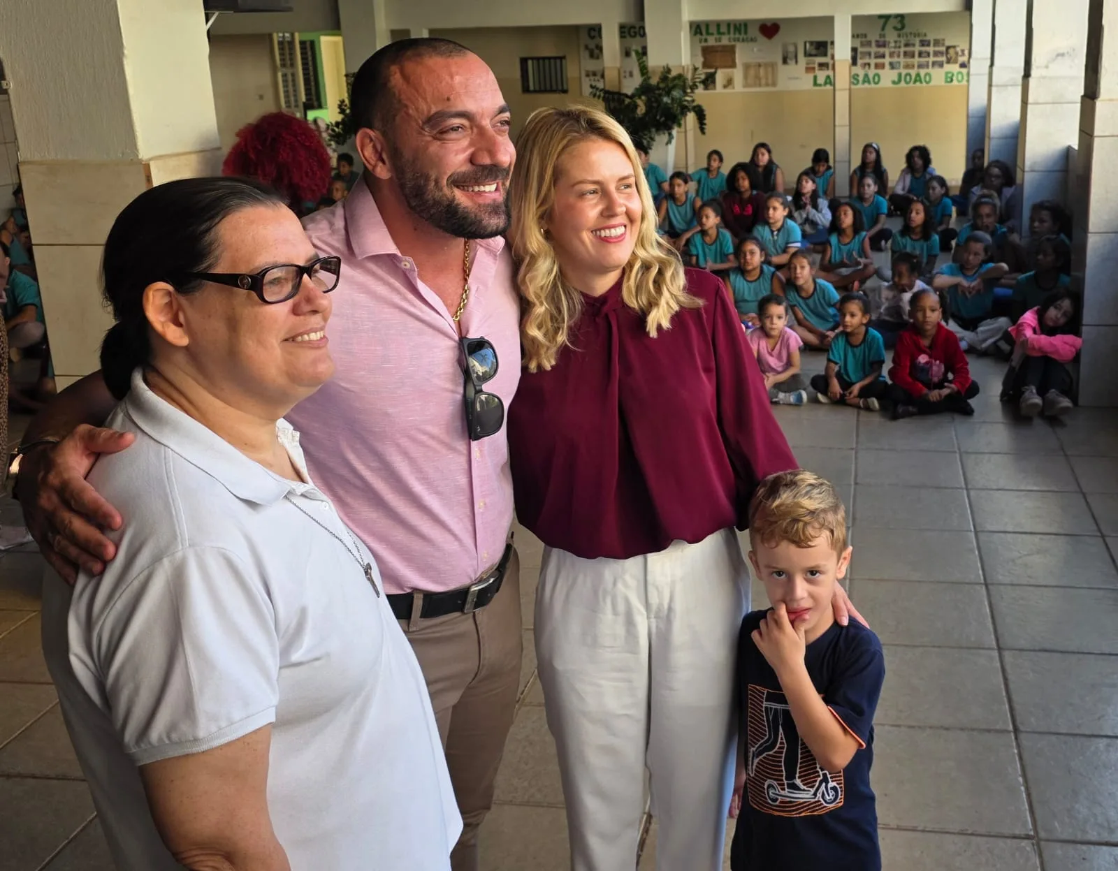 
  Benja promove manhã de Páscoa especial para crianças do Lar São João Bosco