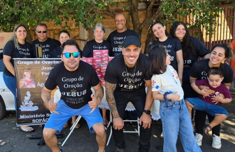 Páscoa Solidária leva alegria a crianças de bairros e projetos sociais