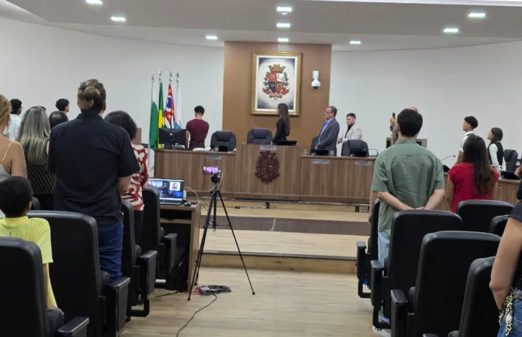 Parlamento Jovem de Taquaritinga realiza primeira sessão nesta segunda-feira
