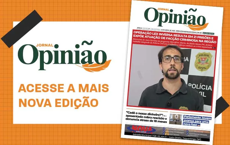 Leia o Jornal Opinião – Edição 37