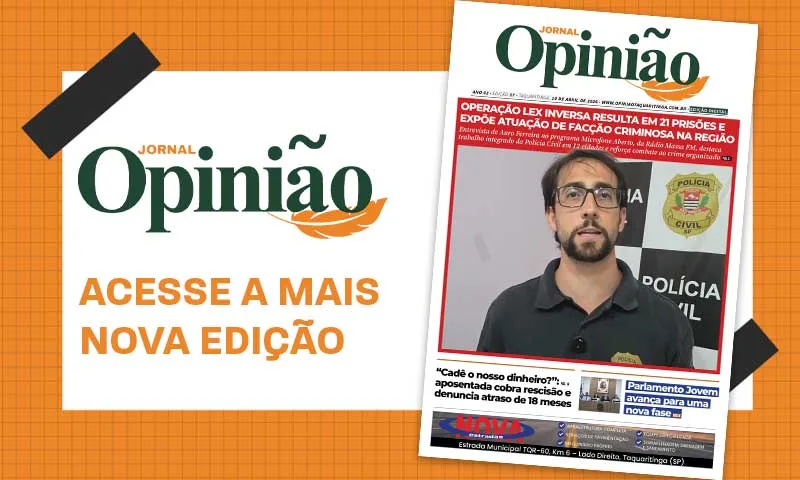 
  Leia o Jornal Opinião – Edição 37