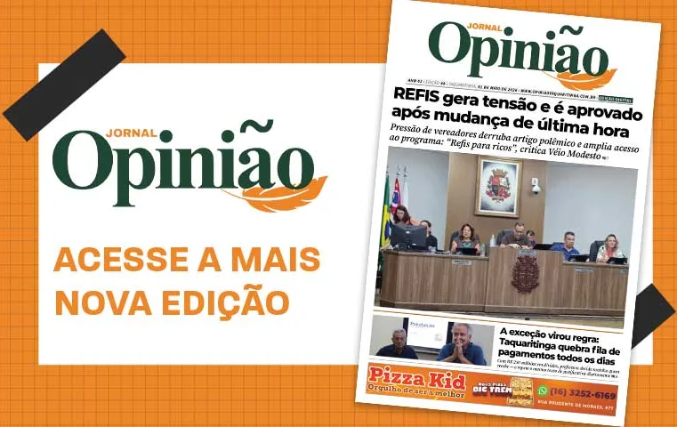 Leia o Jornal Opinião – Edição 40