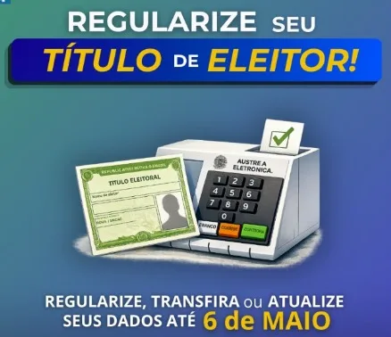 Eleitores têm até 6 de maio para regularizar situação eleitoral