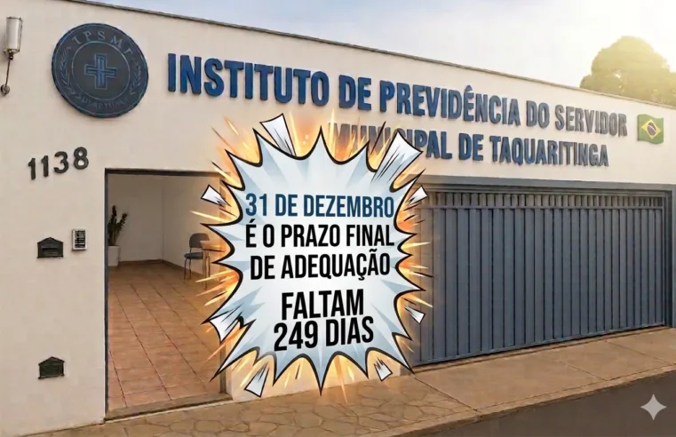 Taquaritinga têm até dezembro de 2026 para adequar regime próprio à Reforma da Previdência