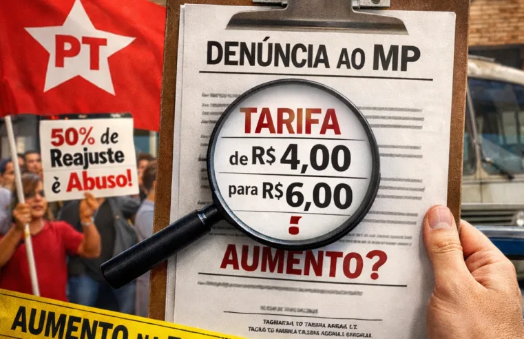 PT aciona Ministério Público contra aumento de tarifa de ônibus