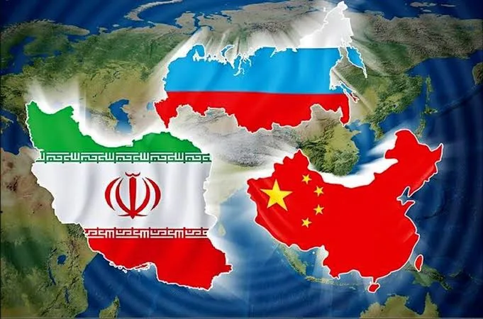 IRÃ, RÚSSIA, CHINA