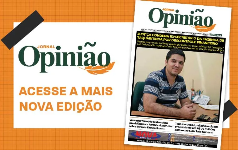 Leia o Jornal Opinião – Edição 41