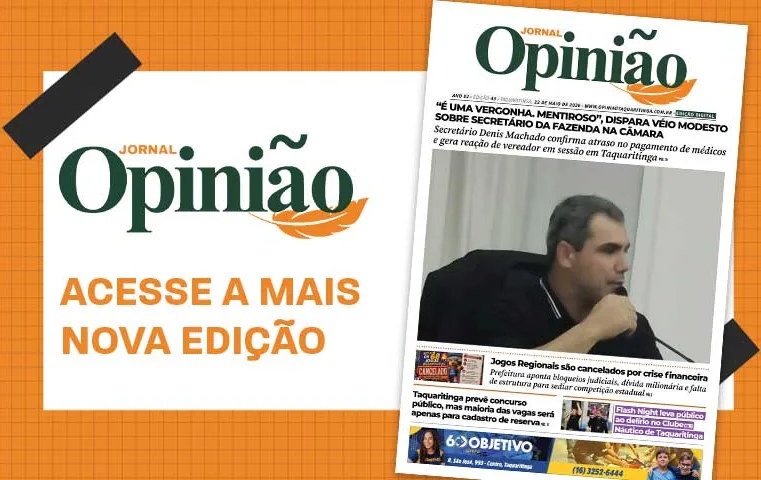 Leia o Jornal Opinião – Edição 43