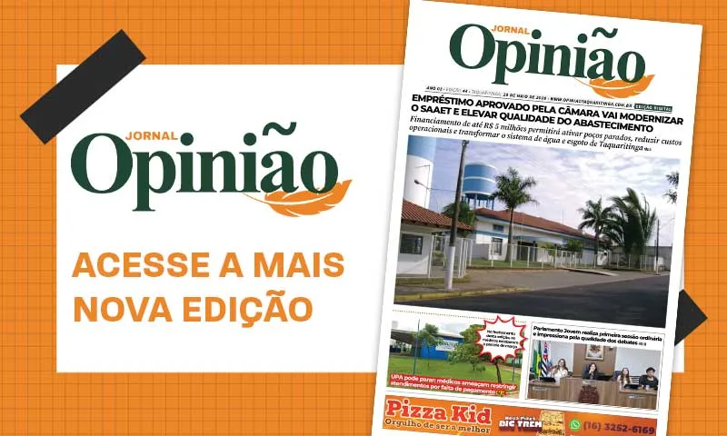 
  Leia o Jornal Opinião – Edição 44