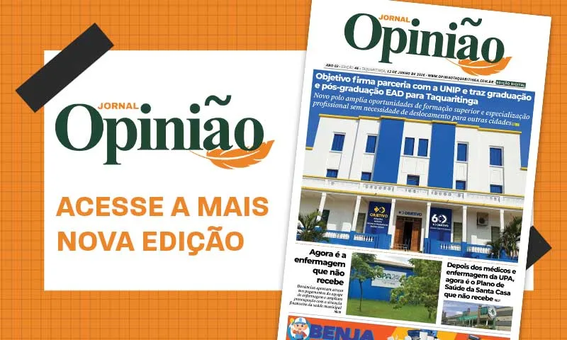 
  Leia o Jornal Opinião – Edição 46