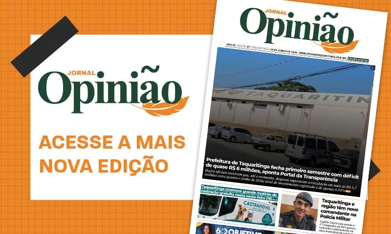 
  Leia o Jornal Opinião – Edição 47