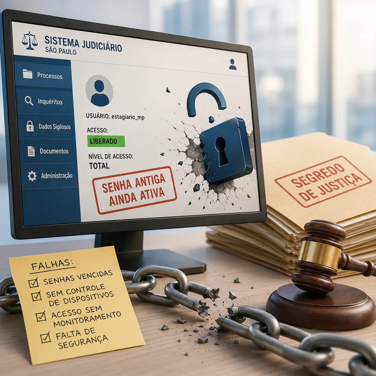 
  SENHAS QUE NÃO ENVELHECEM, SISTEMAS QUE NÃO PROTEGEM