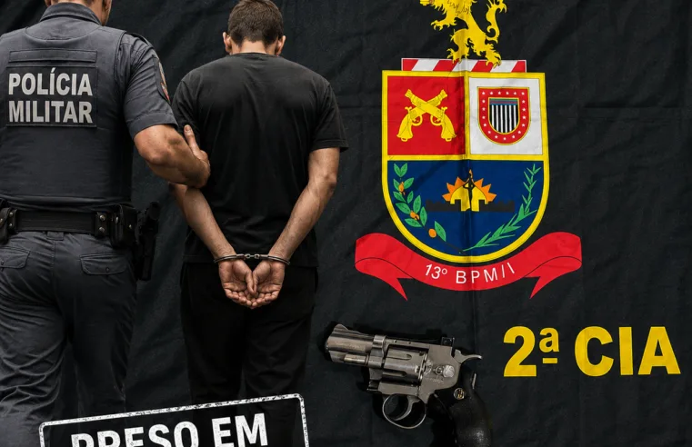 Filho é preso após ameaçar a própria mãe com simulacro de arma