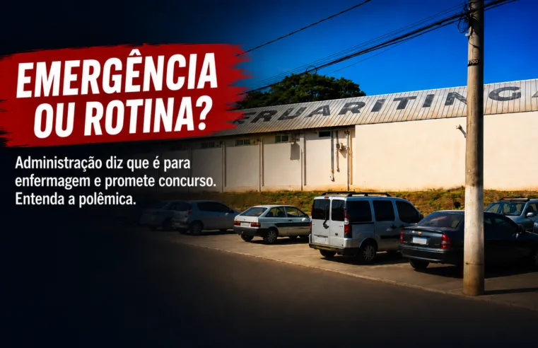 Prefeitura contesta matéria, mas documentos oficiais indicam contratação emergencial de mão de obra médica