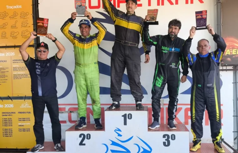 Marcos Chueco sobe ao pódio em Uberlândia e mantém evolução no campeonato de kart