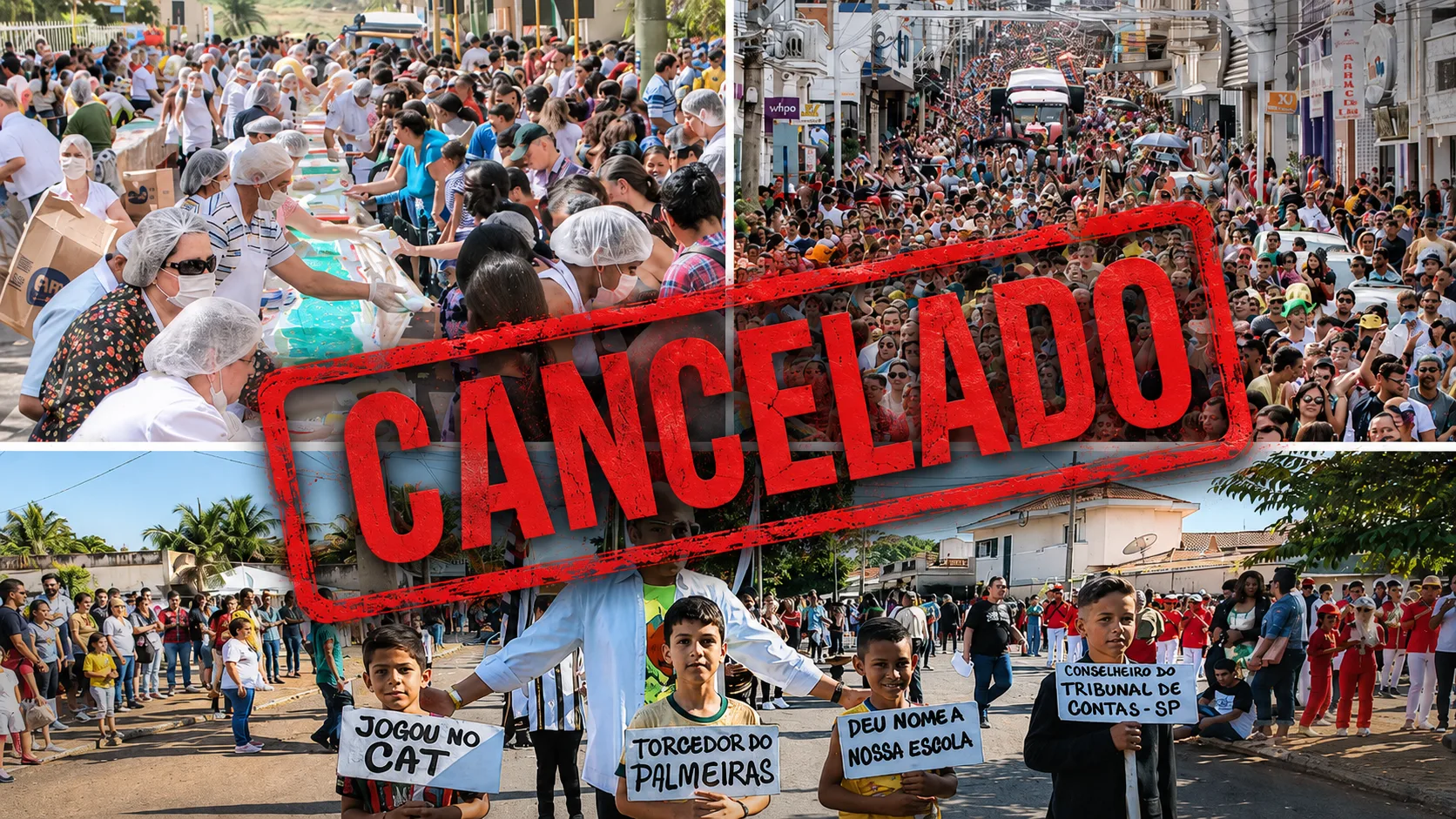 
  Sem desfile, sem bolo e sem Jardineira: Prefeitura cancela eventos do aniversário da cidade