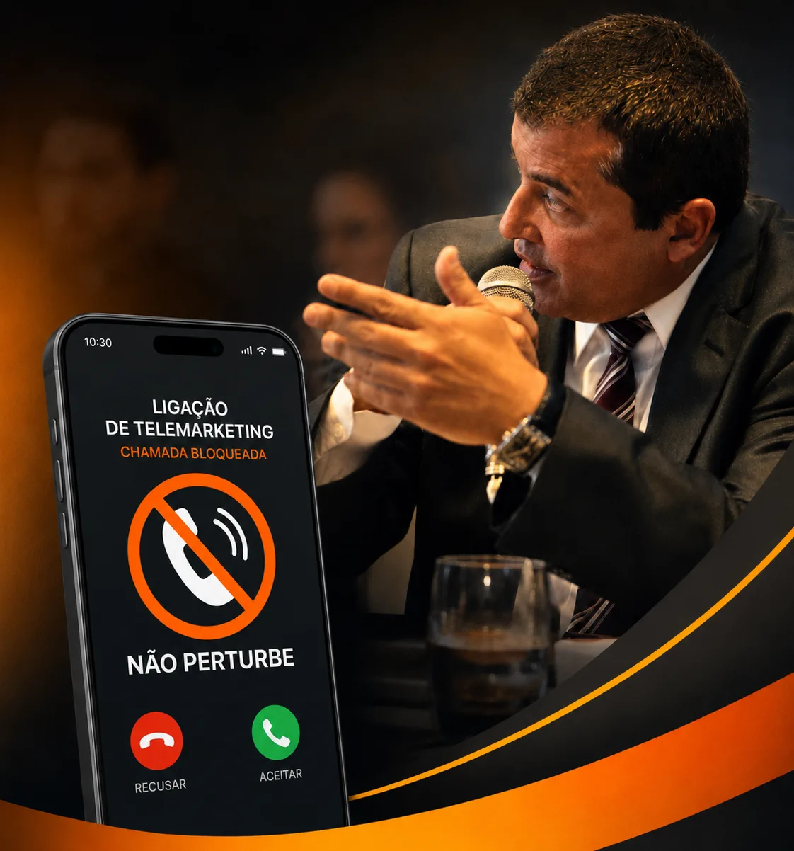
  Lei criada por Jorge Caruso amplia proteção contra ligações indesejadas