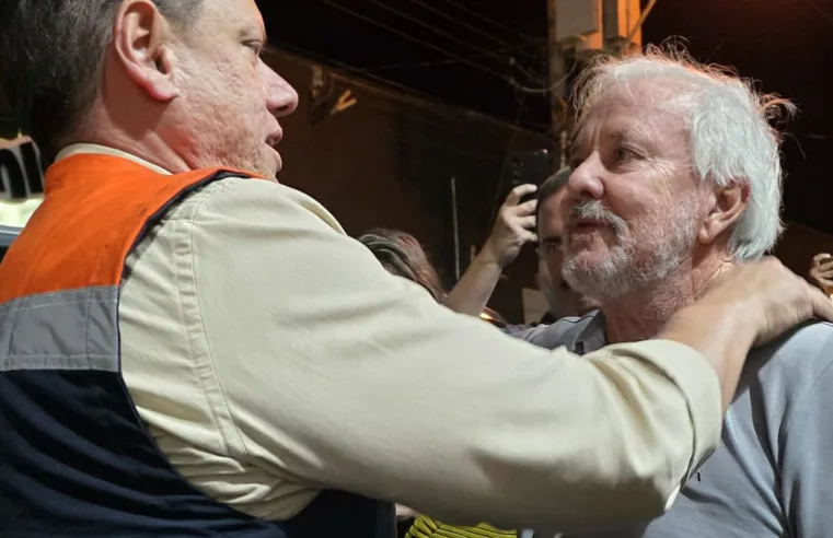 Tarcísio anuncia apoio à reconstrução de Taquaritinga após tempestade