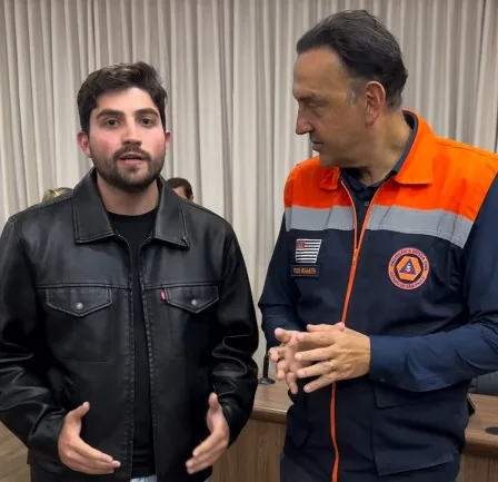 Vice-governador Felício Ramuth visita Taquaritinga e garante apoio à reconstrução