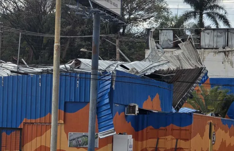 Tempestade devasta Taquaritinga: “Perdemos uma escola e várias estruturas”, diz prefeito Fúlvio