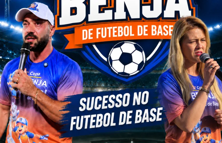 Elton e Renata transformam 1ª Copa Benja em uma das grandes festas do aniversário da cidade