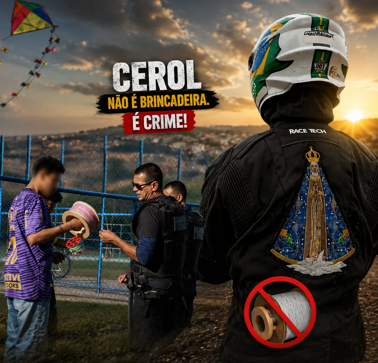 
  Câmara inicia campanha contra o cerol