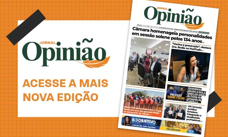 
  Leia o Jornal Opinião – Edição 56