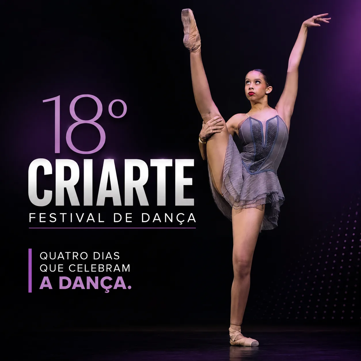 
  18º CRIARTE confirma sucesso e reúne quase 800 dançarinos