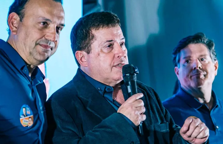 Baleia, Caruso e Ramuth reúnem lideranças de Taquaritinga e lotam evento político