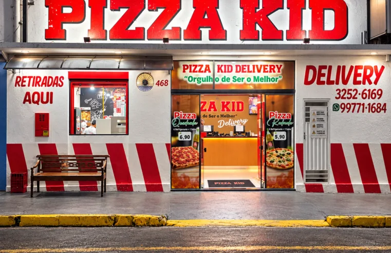 Pizza Kid transforma delivery em verdadeira linha de produção