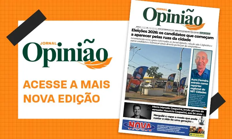 
  Leia o Jornal Opinião – Edição 58
