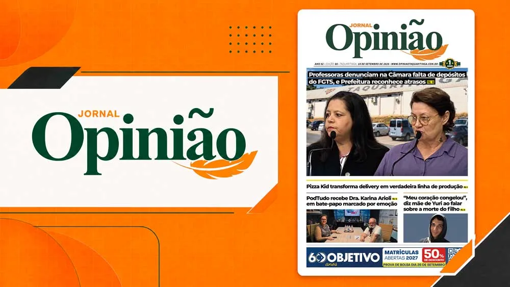 
  Leia o Jornal Opinião – Edição 60