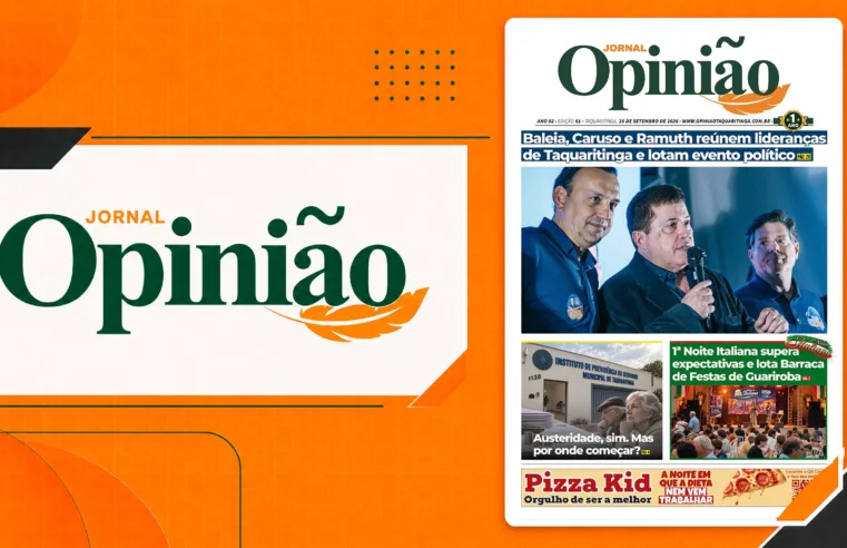 Leia o Jornal Opinião – Edição 61