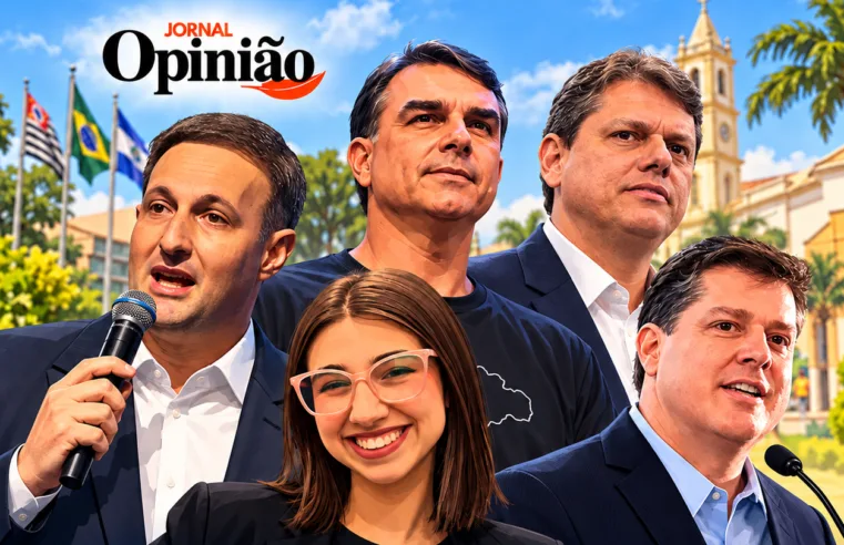 Taquaritinga dá vitória a Flávio Bolsonaro e Tarcísio; Baleia Rossi lidera entre federais