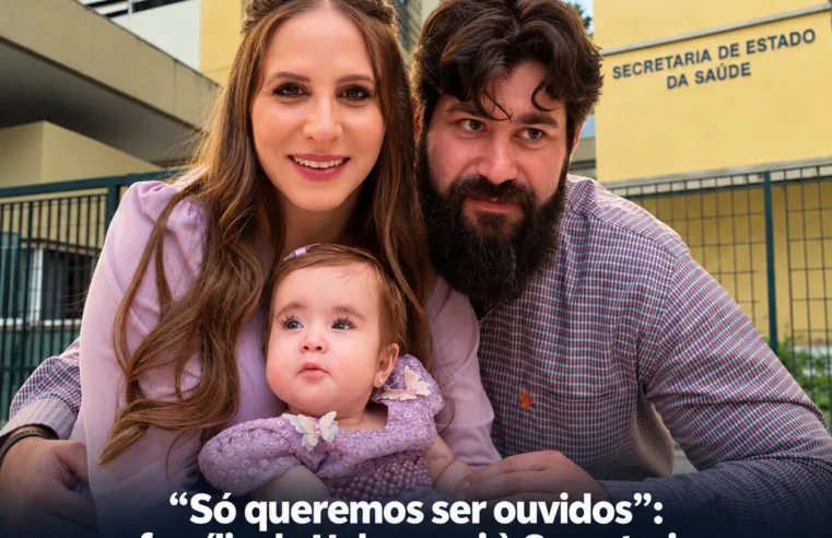 “Só queremos ser ouvidos”: família de Helena vai à Secretaria da Saúde e não consegue atendimento