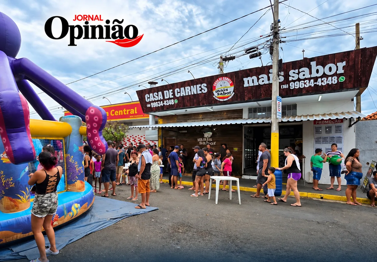 
  Casa de Carnes Mais Sabor faz a alegria da criançada no Jardim São Sebastião