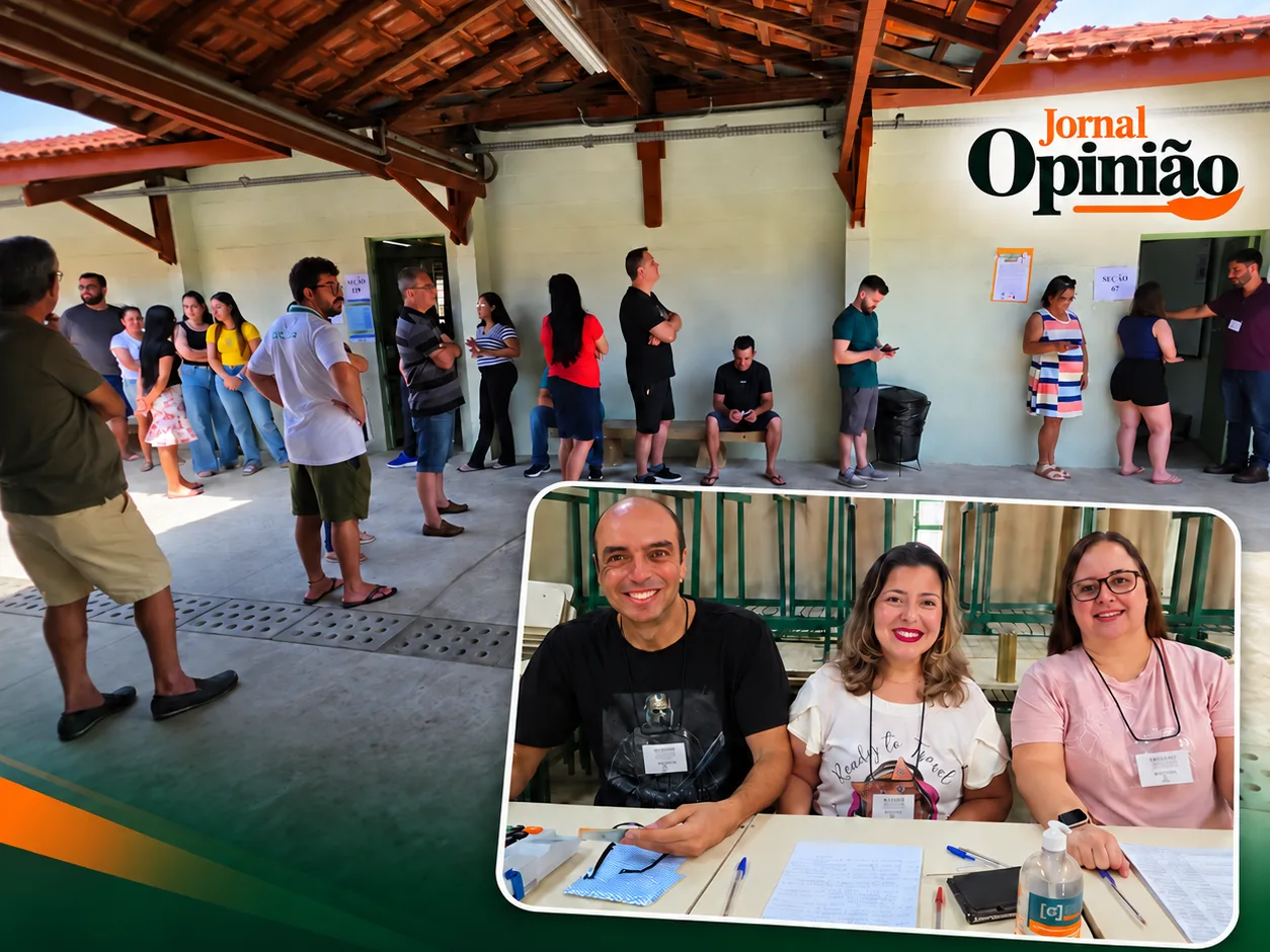
  ELEIÇÃO TEM FILAS E ELEITORES AINDA SE CONFUNDEM COM OS DOIS VOTOS PARA SENADOR
