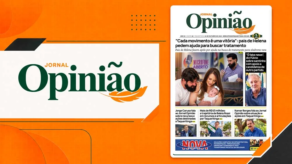 
  Leia o Jornal Opinião – Edição 62