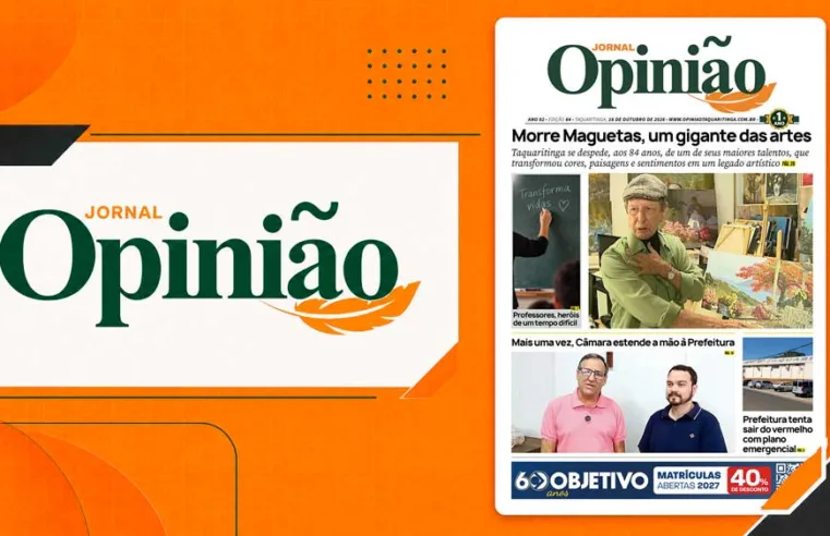 Leia o Jornal Opinião – Edição 64