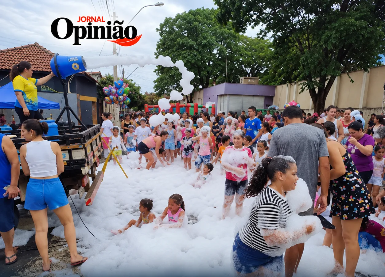 
  Santa Ernestina faz a alegria da criançada com grande festa